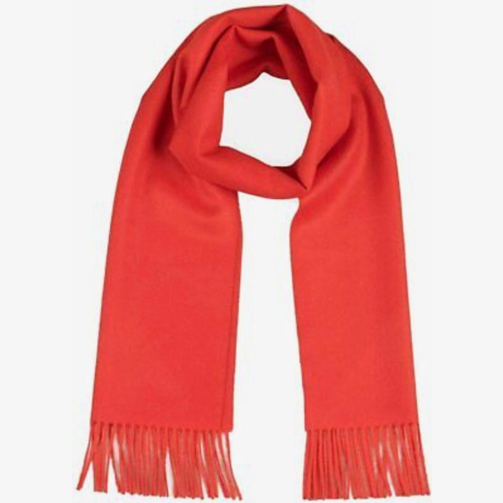 100% Baby Alpaca Scarf by Sol - Red